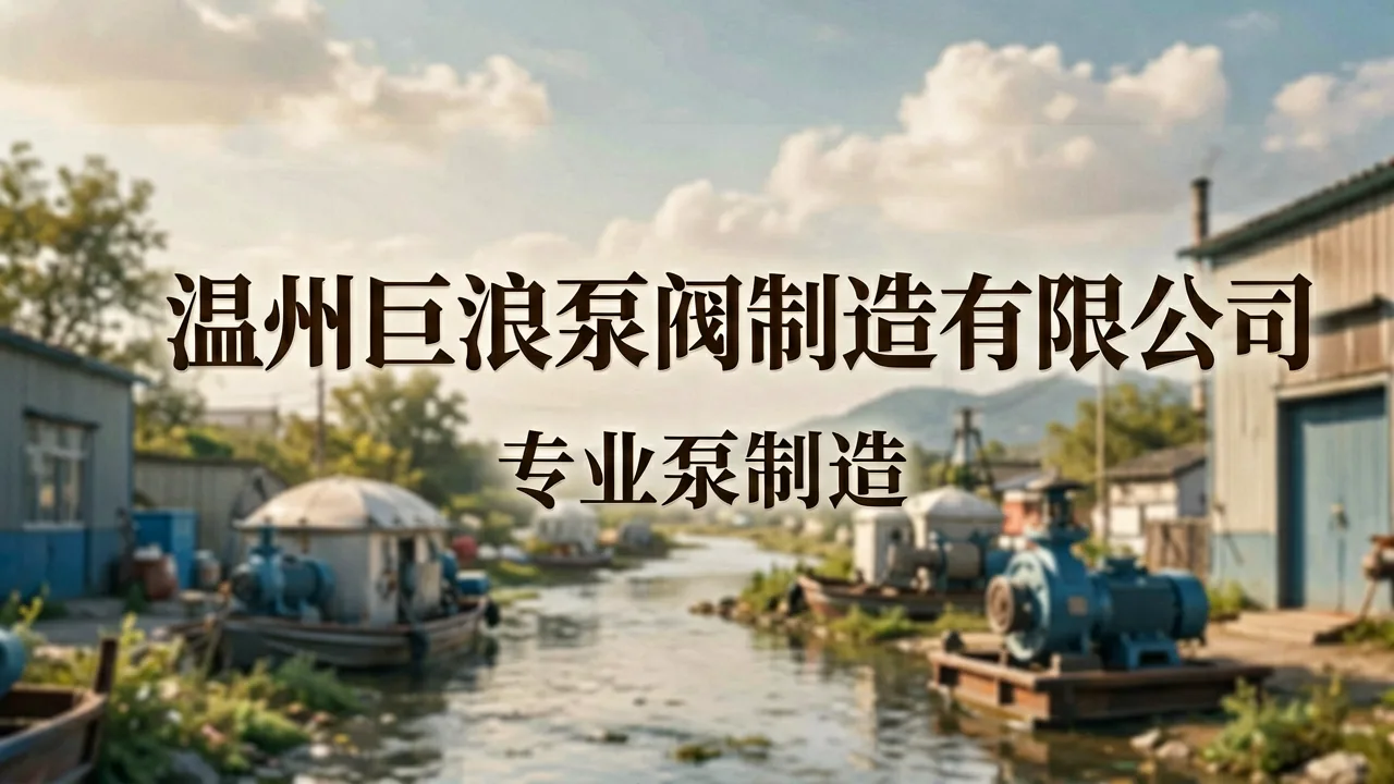 温州巨浪泵阀制造有限公司 主题配图